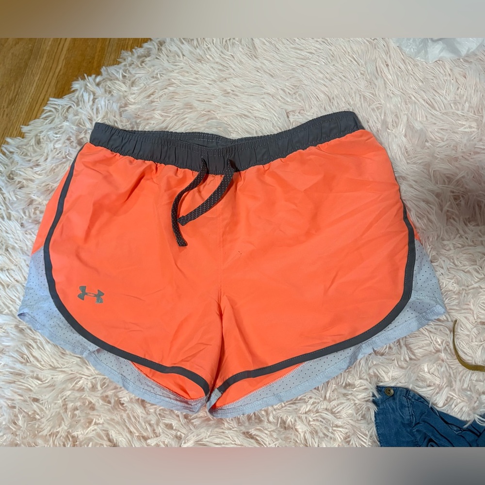 Under Armour Women's Coral Athletic Shorts